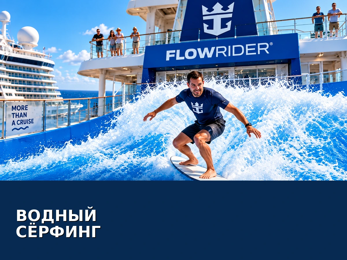 Водный сёрфинг на лайнере